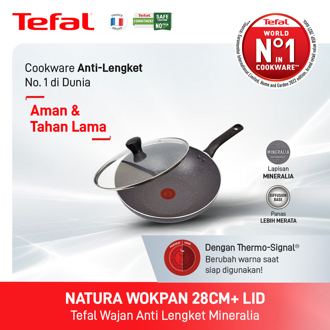 Natura Wokpan 28cm+Tutup