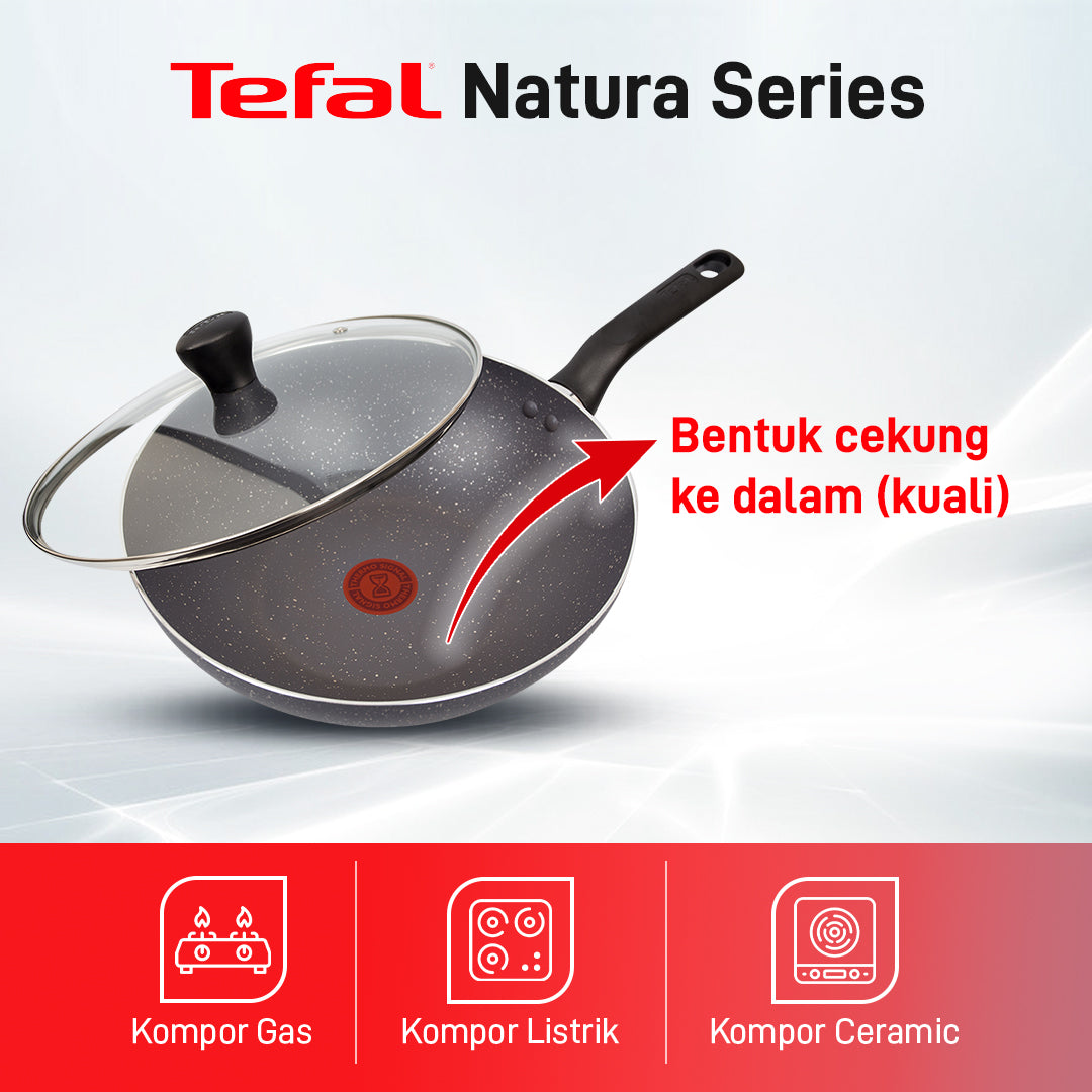 Natura Wokpan 28cm+Tutup