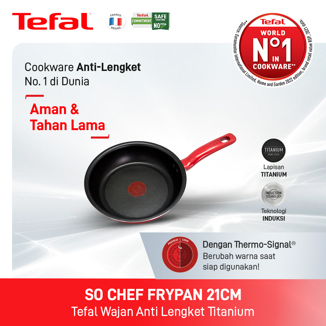 So Chef Frypan 21cm / Wajan Induksi