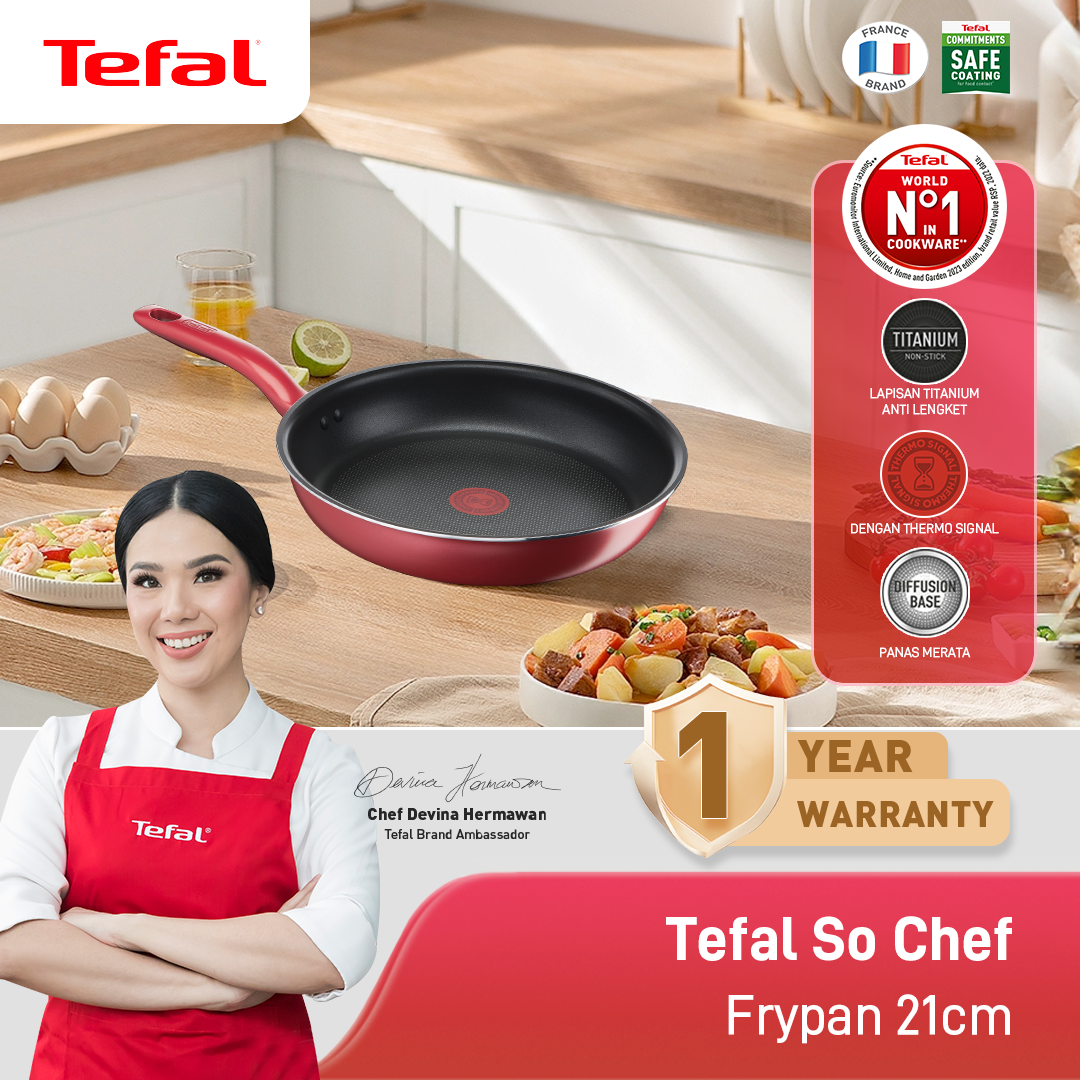 So Chef Frypan 21cm / Wajan Induksi