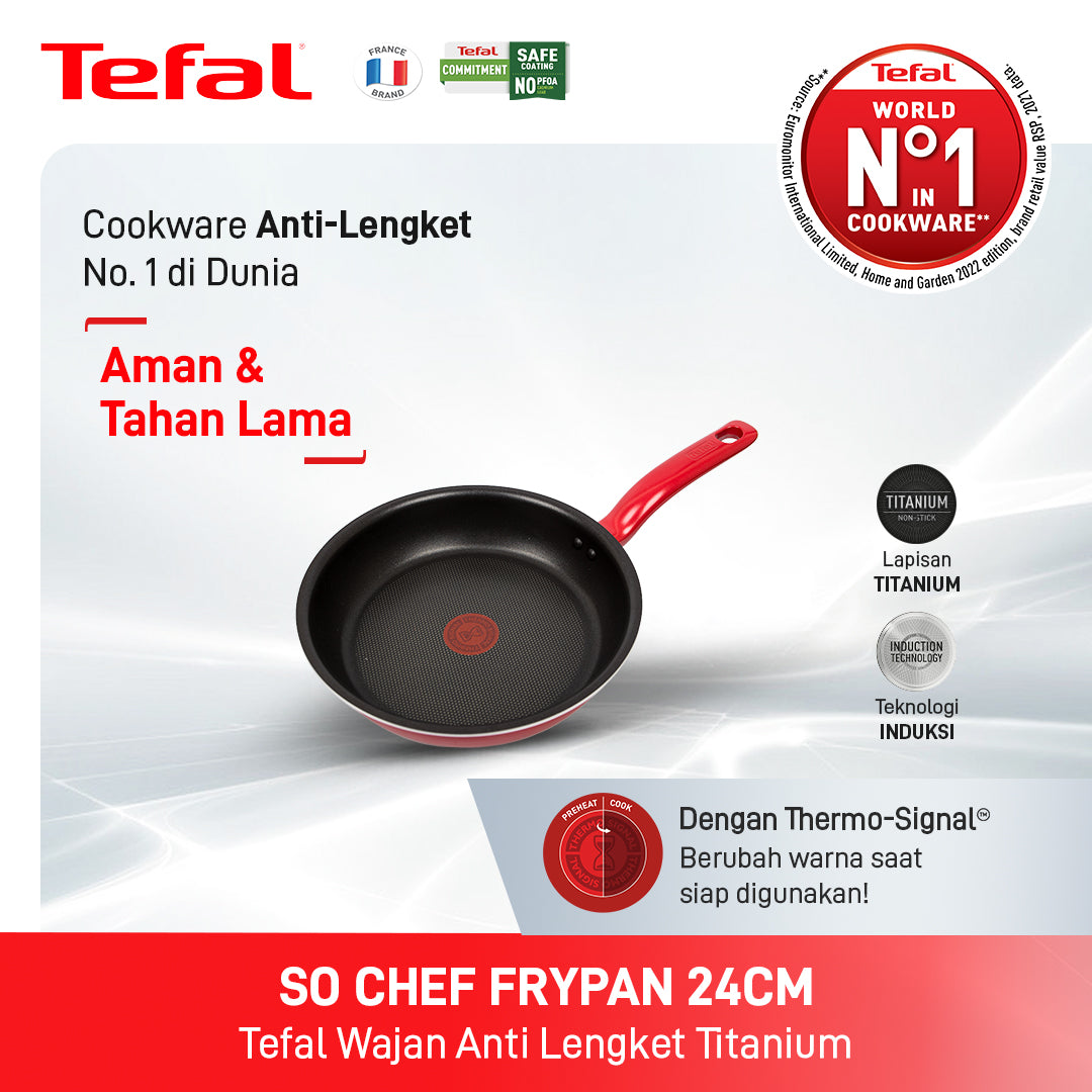 So Chef Frypan 24cm / Wajan Induksi