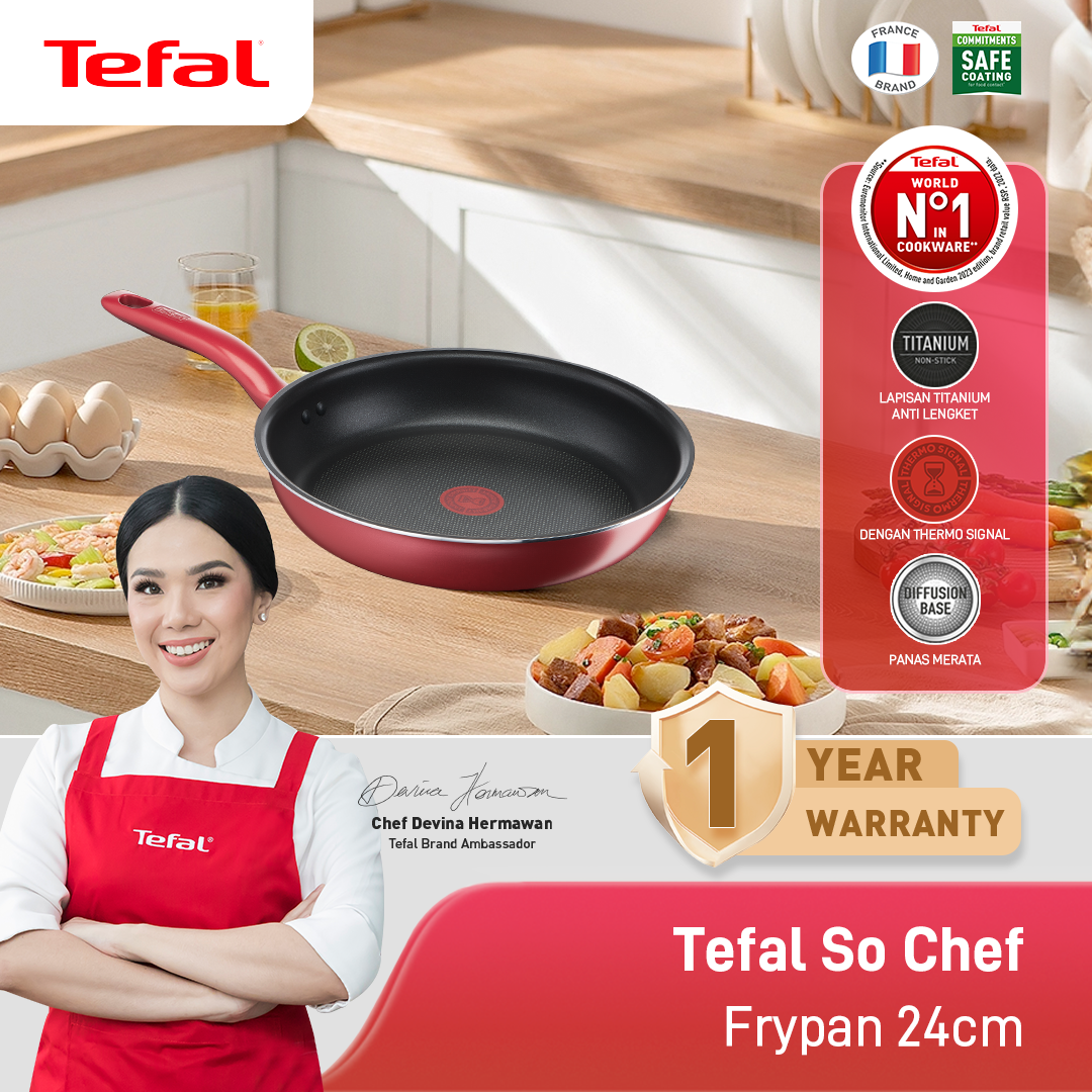 So Chef Frypan 24cm / Wajan Induksi