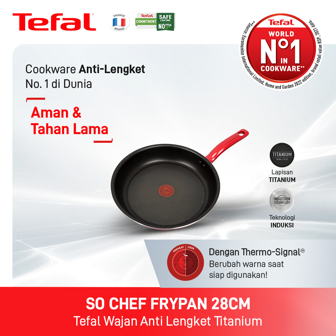 So Chef Frypan 28cm / Wajan Induksi