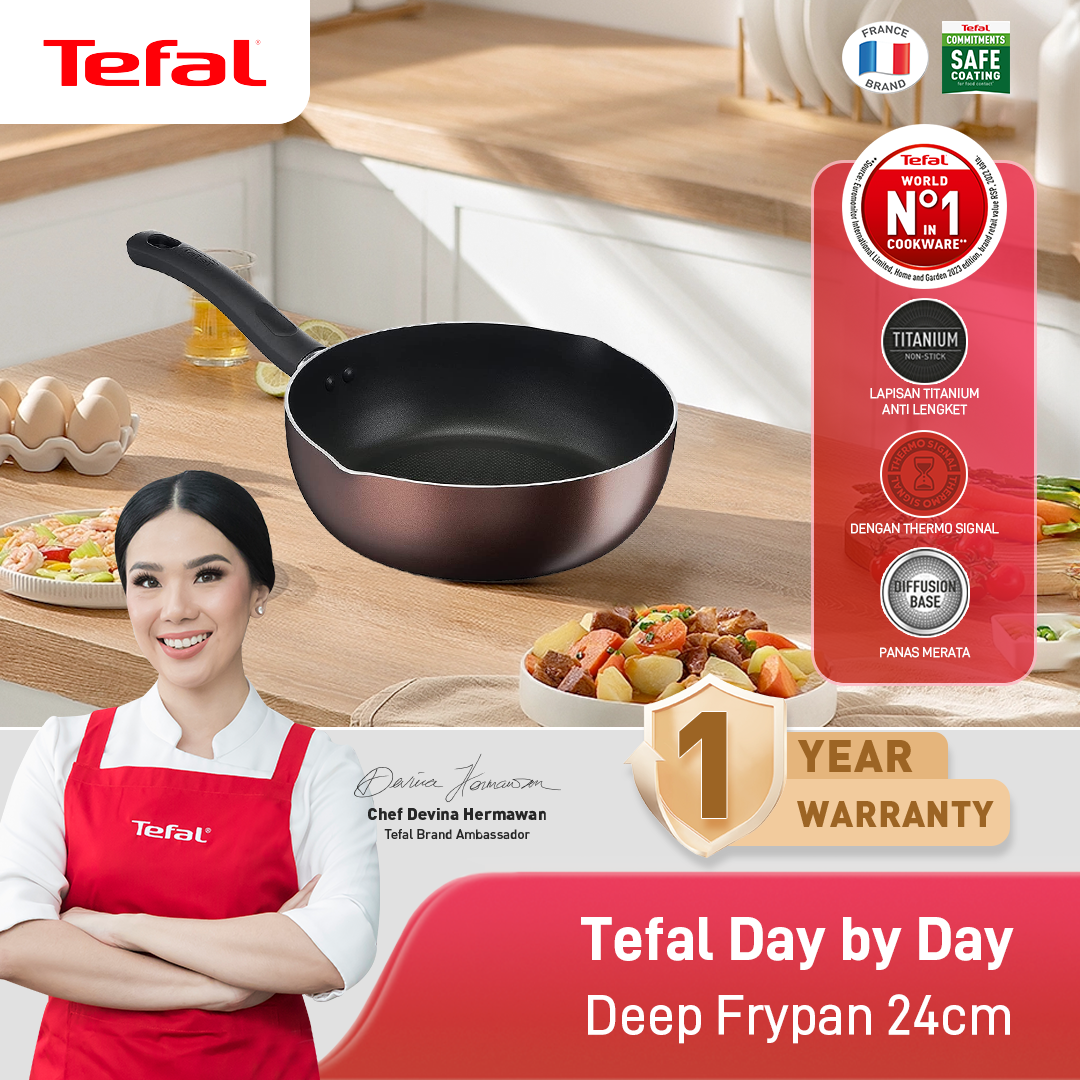 Day by Day Deep Frypan 24cm / Wajan Anti Lengket