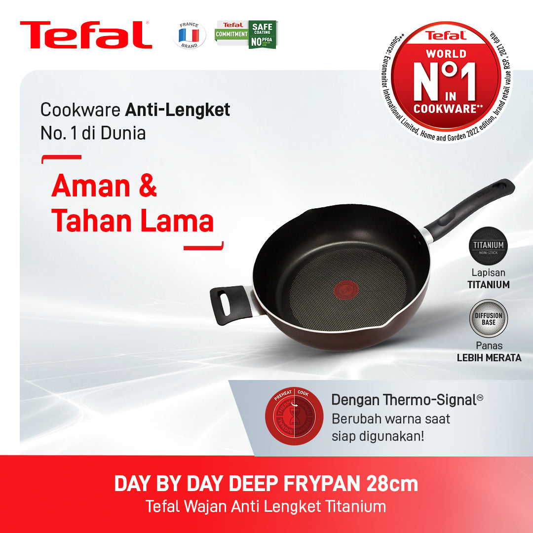 Day by Day Deep Frypan 28cm / Wajan Anti Lengket