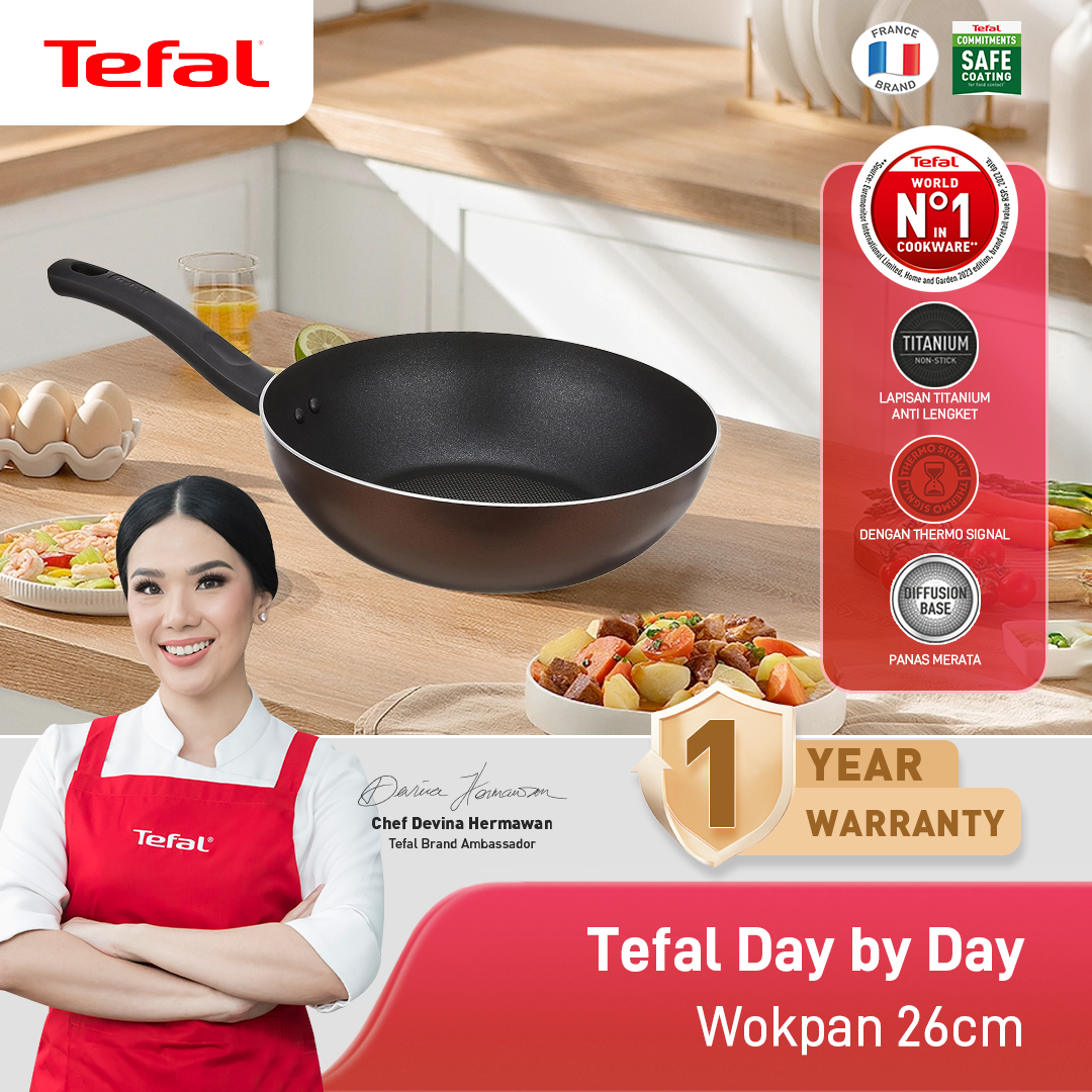 Day by Day Wokpan 26cm / Wajan Anti Lengket