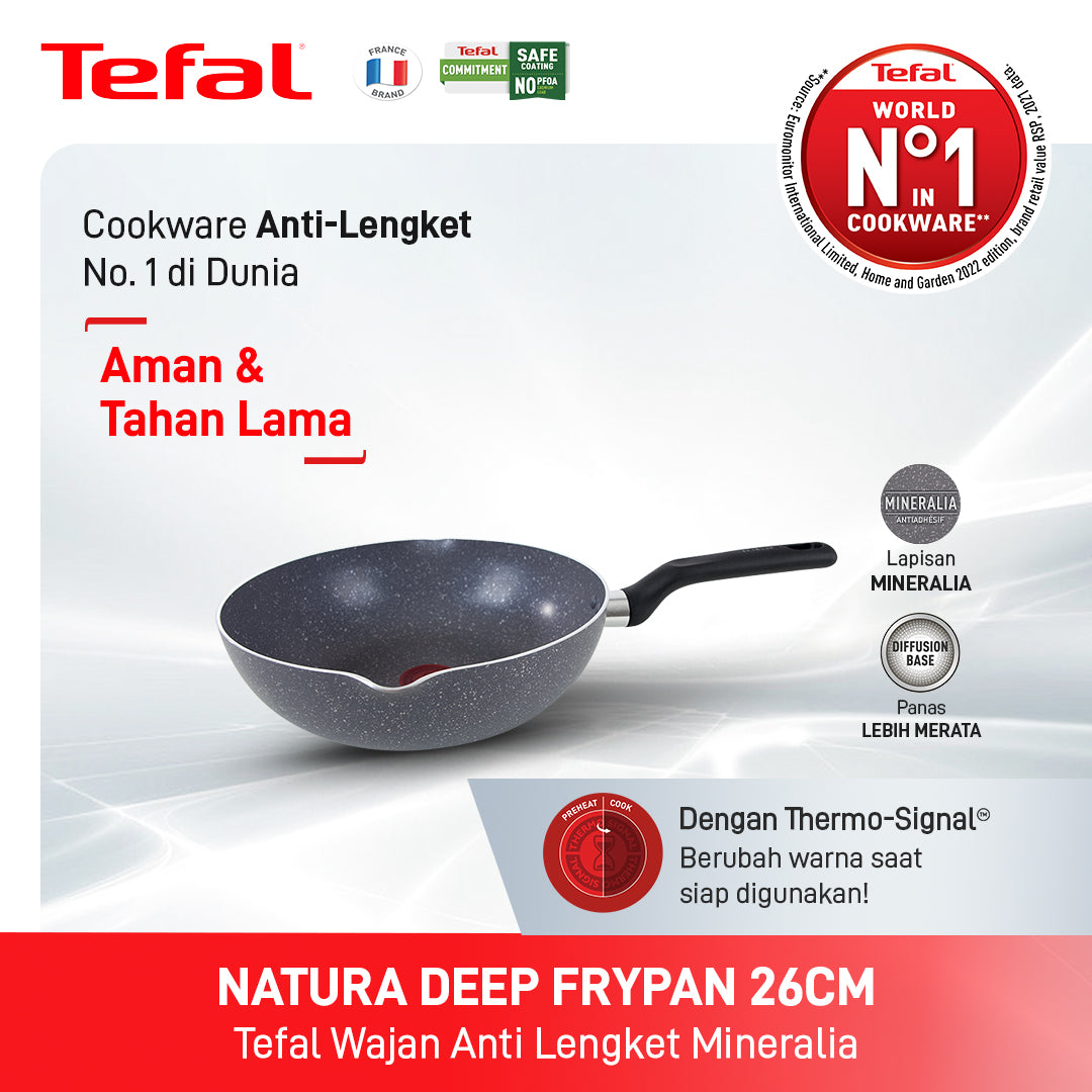 Natura Deep Frypan 26cm