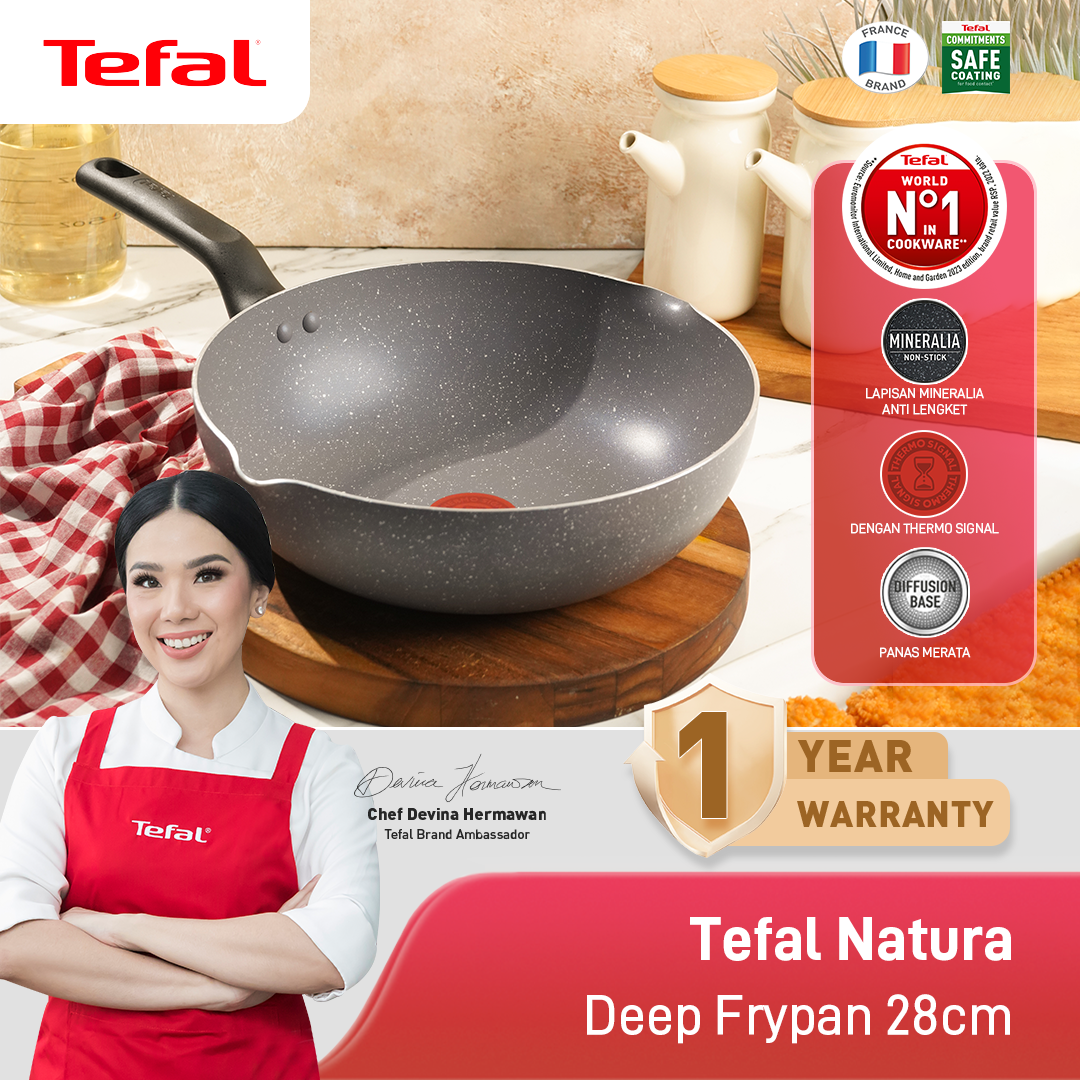 Natura Deep Frypan 28cm