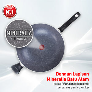 Natura Wokpan 32cm+Tutup