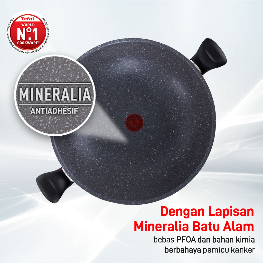 Natura Wokpan 34cm+Tutup