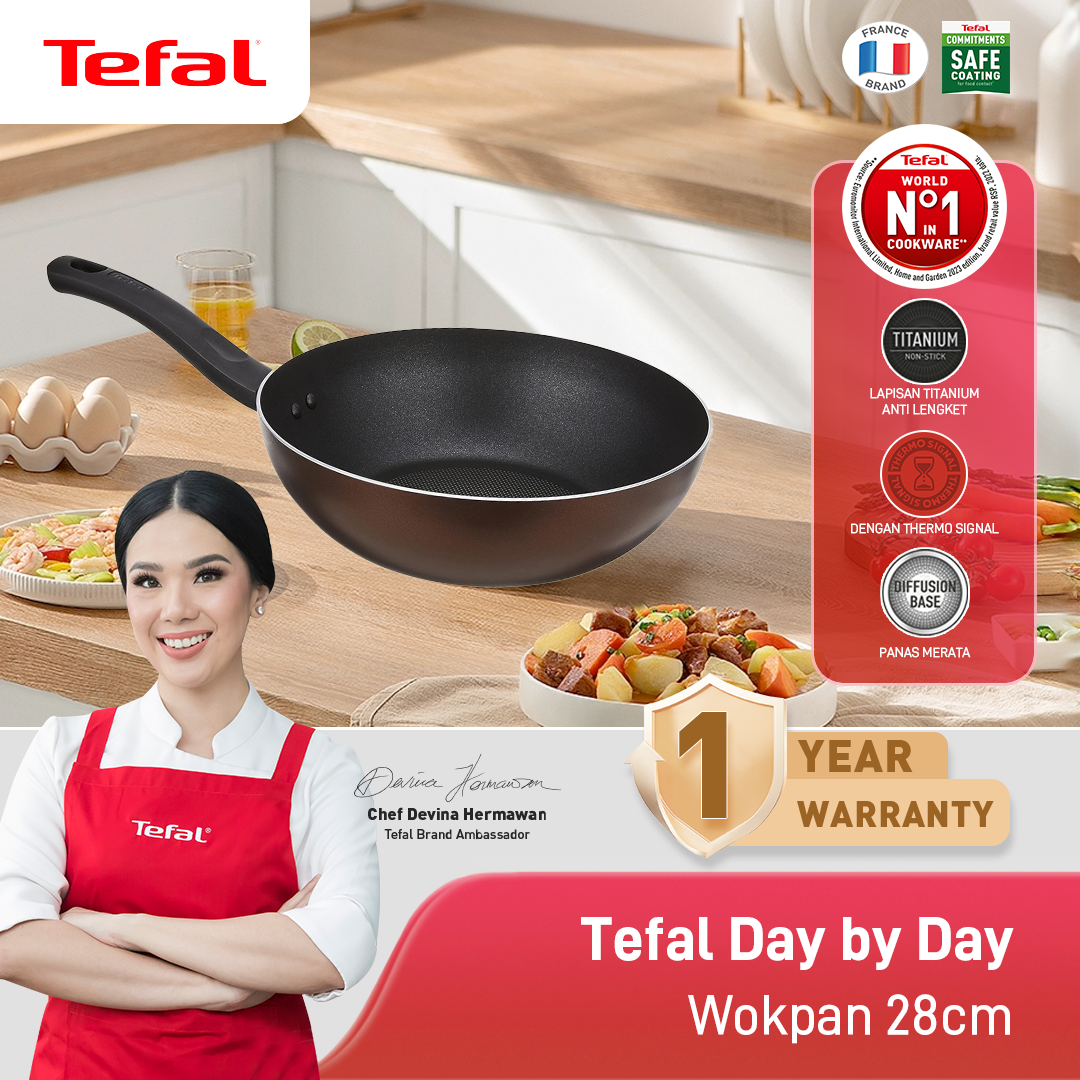 Day by Day Wokpan 28cm / Wajan Anti Lengket