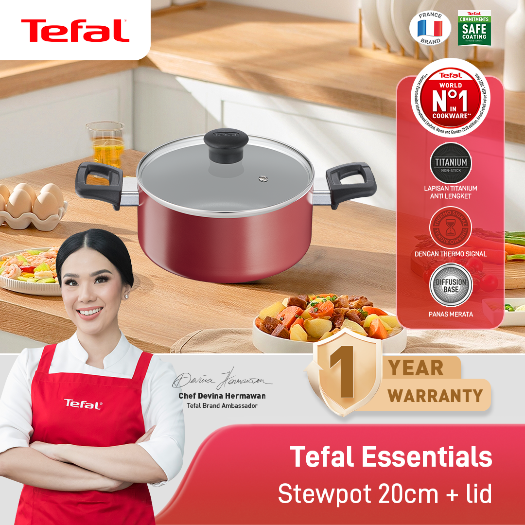 Essentials Stewpot 20cm+Lid