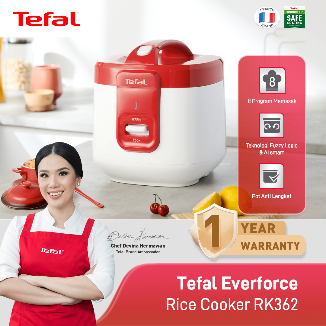 [HADIAH] Tefal Everforce RK362 - Rice Cooker / Penanak Nasi (SKU Gimmick)