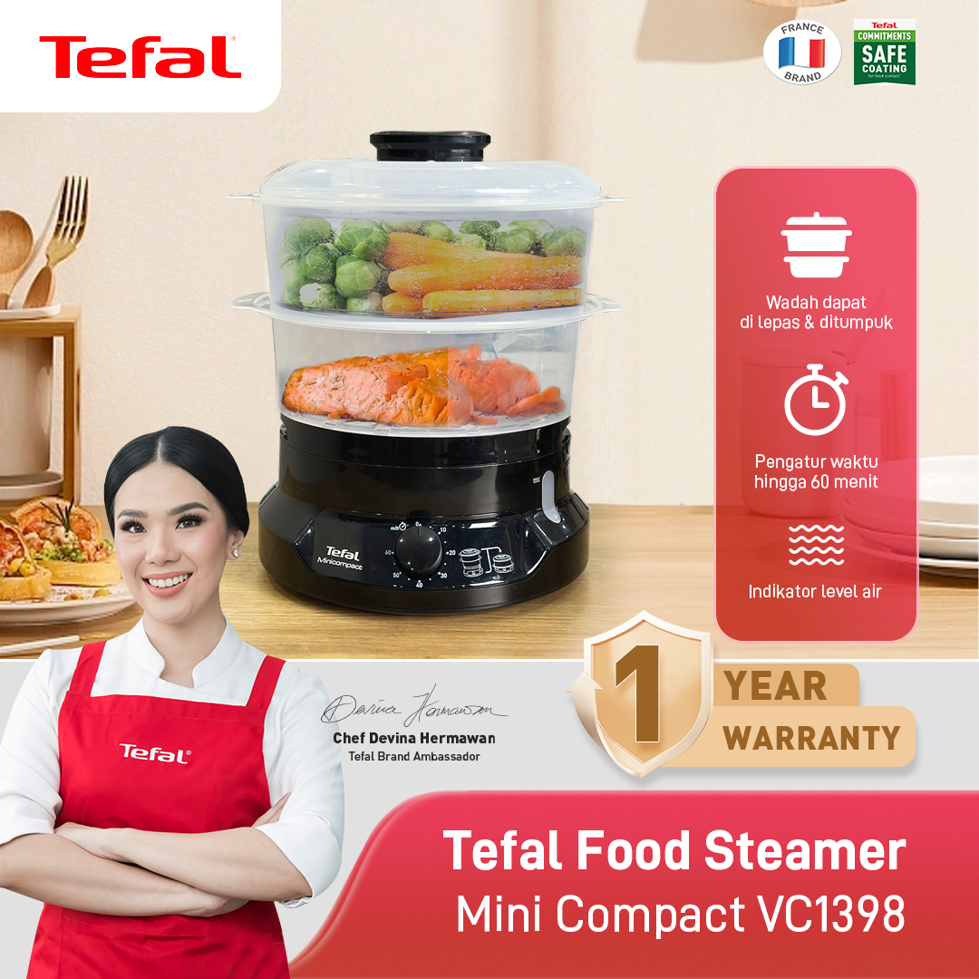 Food Steamer Mini Compact VC139810 / Pengukus Makanan