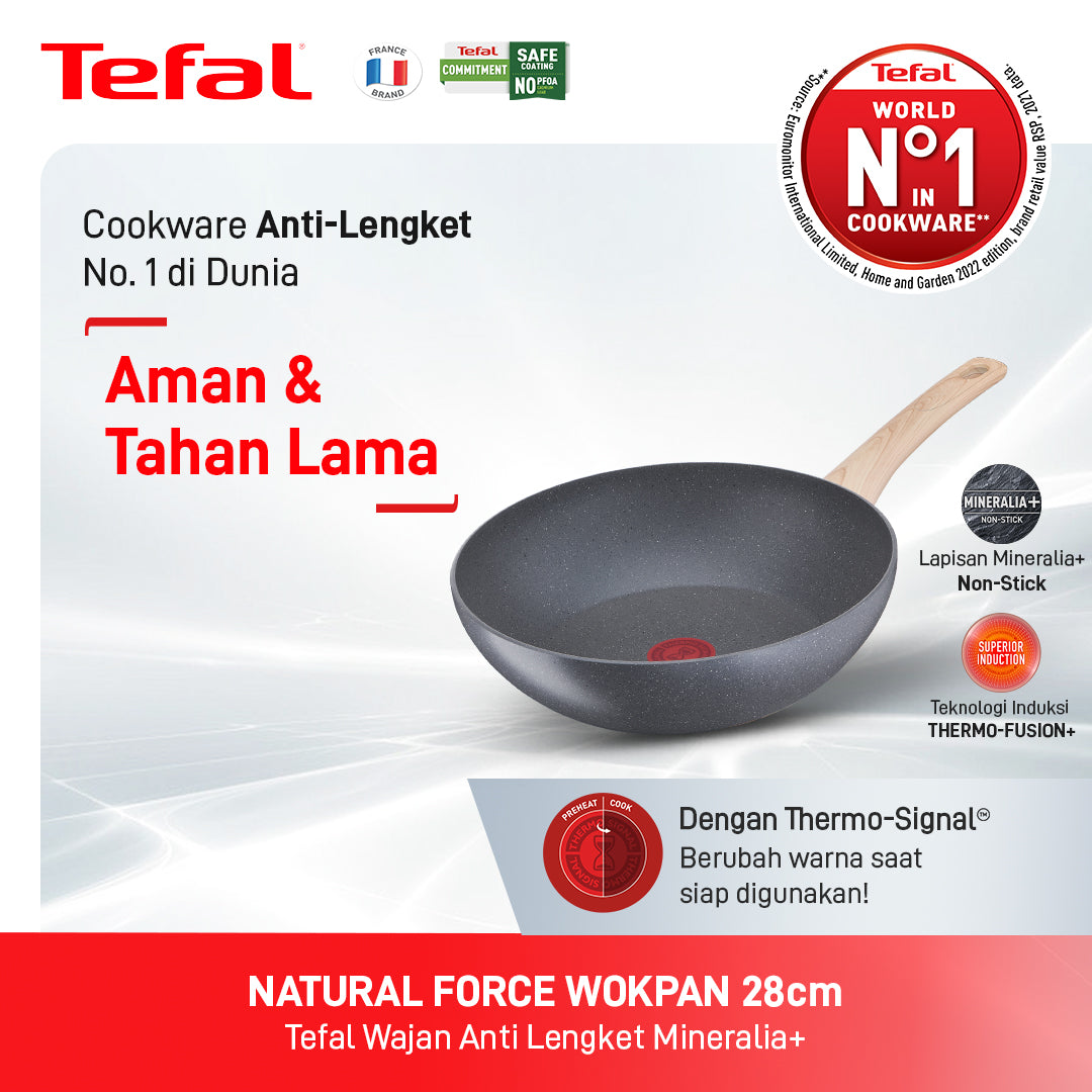 Natural Force Wokpan 28cm - Premium Cookware