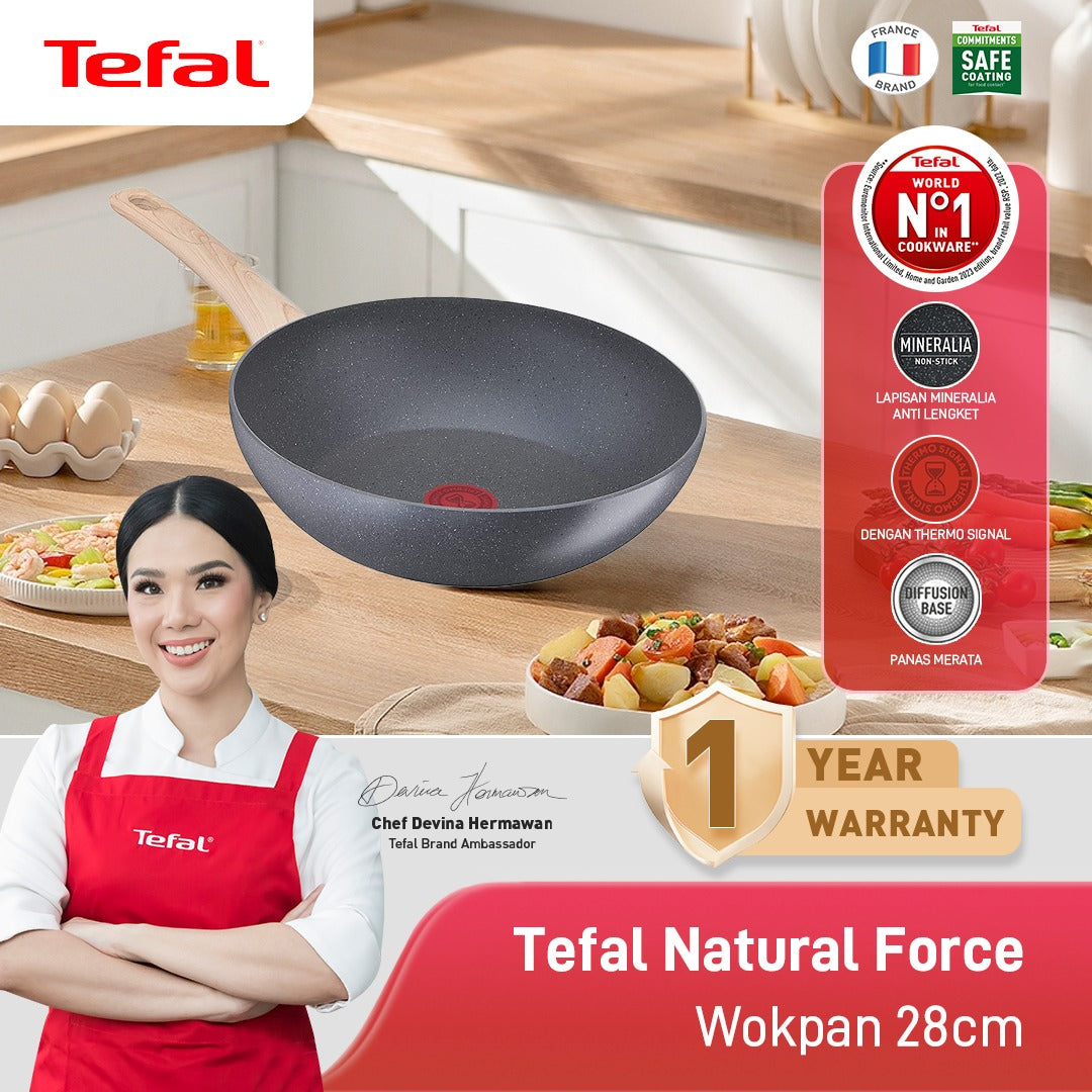 Natural Force Wokpan 28cm - Premium Cookware