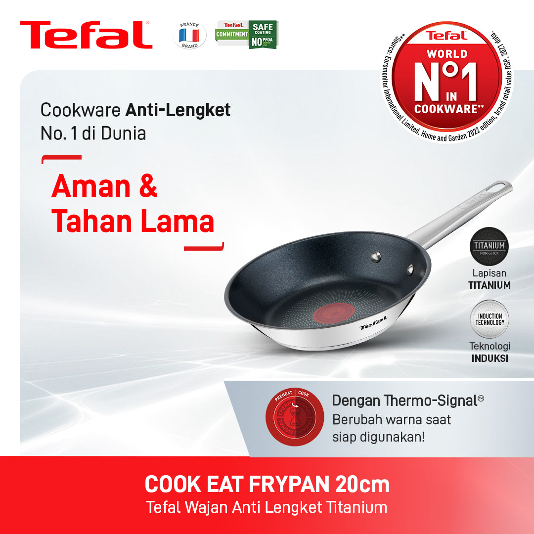Cook Eat Frypan 20cm / Wajan Anti Lengket