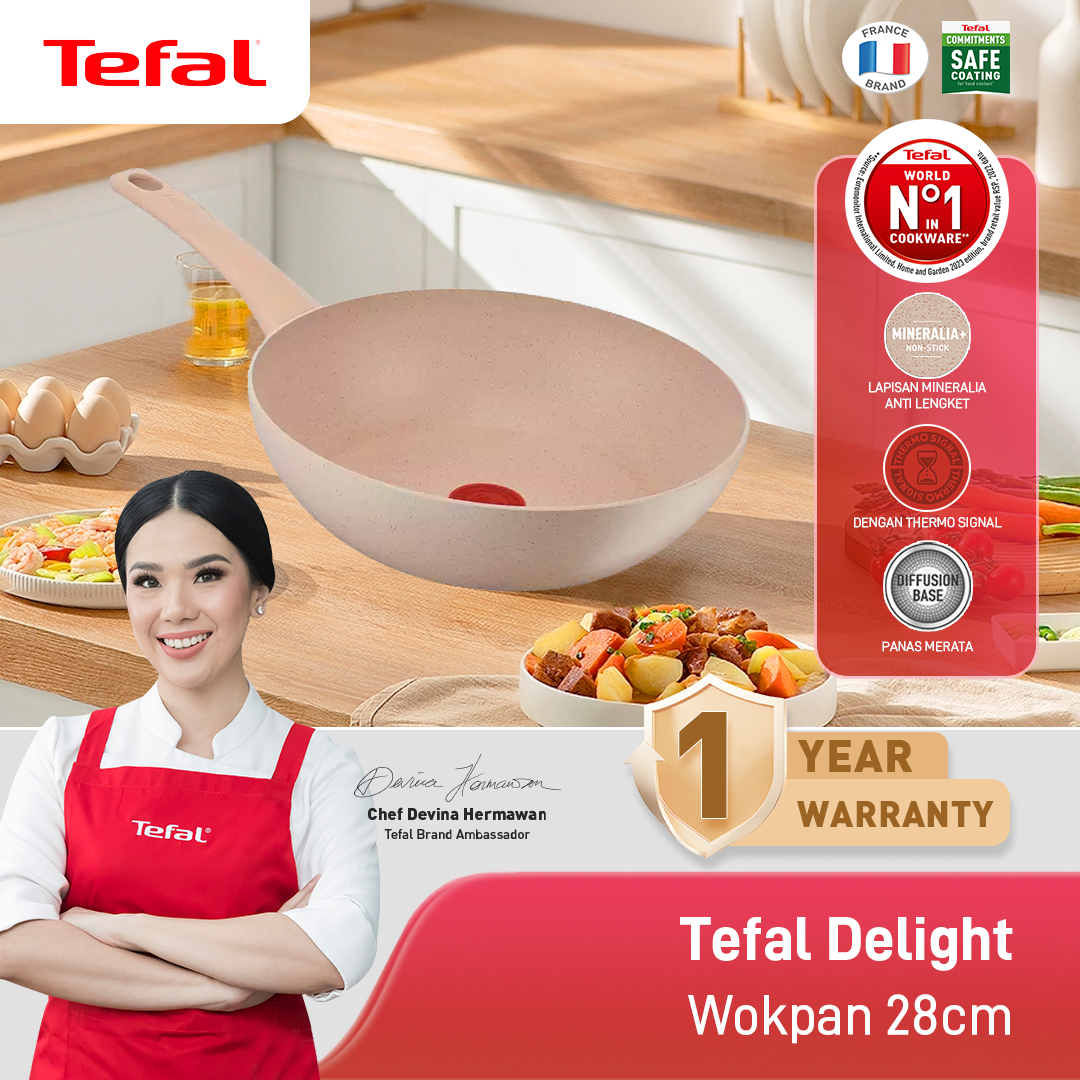 [HADIAH] Tefal Delight Wokpan 28cm