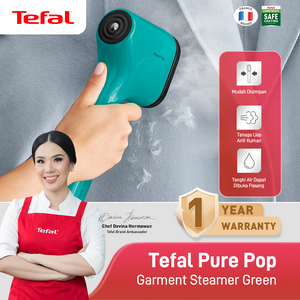 Pure Pop Garment Steamer Green / Handheld Steamer / Setrika Uap