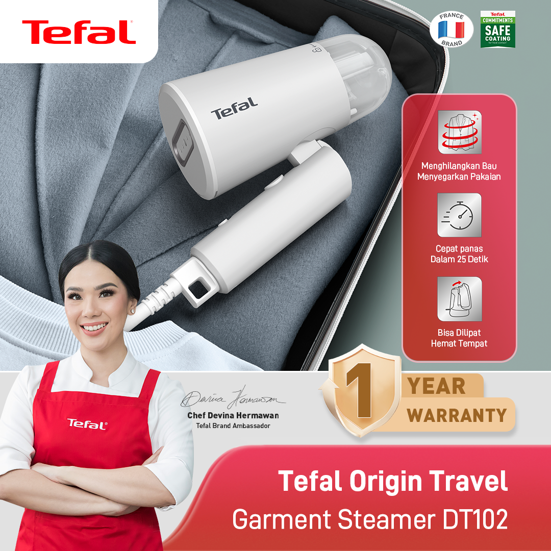 Setrika Uap Portable Garment Steamer DT102 / Cepat Panas & Ultra Compact