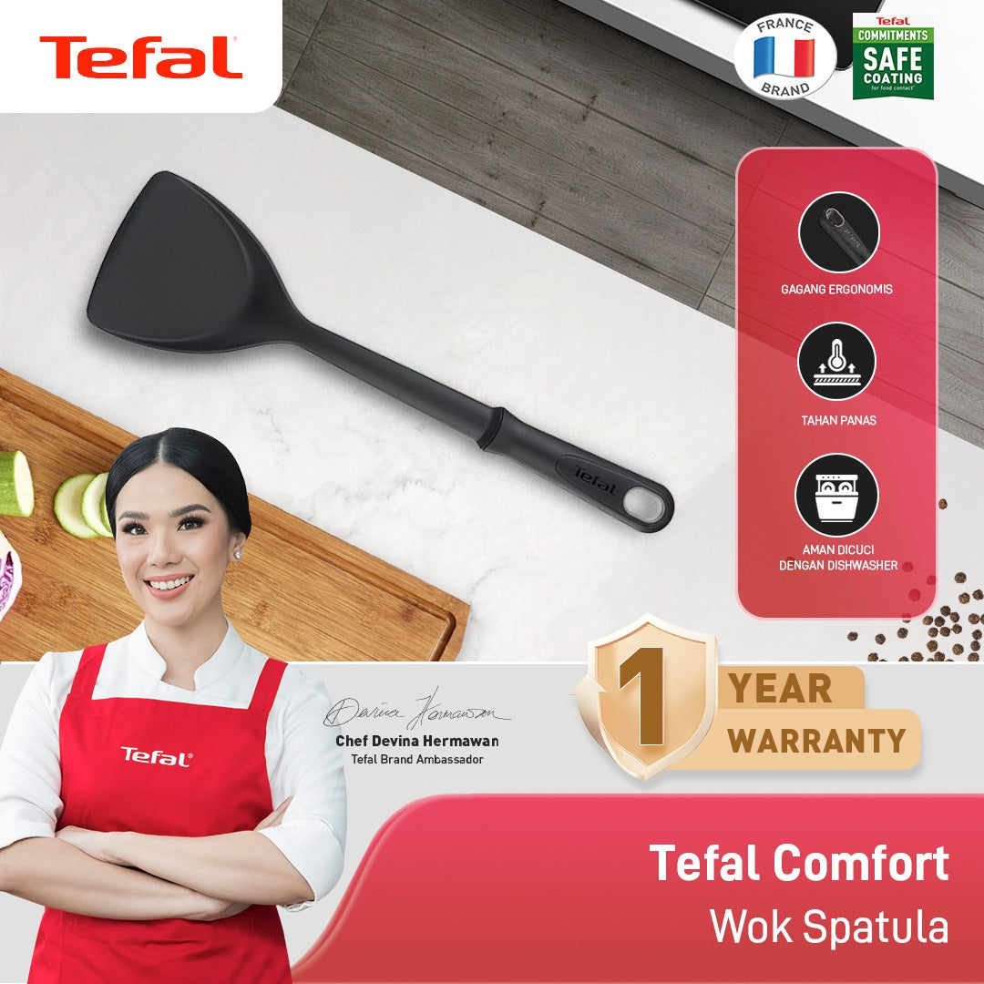 Sutil / Spatula Wok Comfort Nylon Tahan Panas