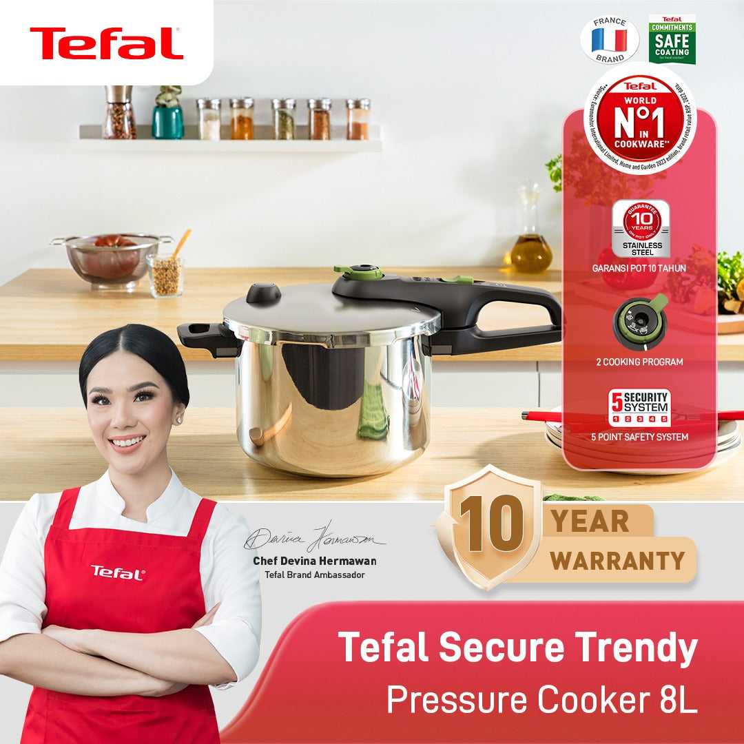 Panci Presto Pressure Cooker Stainless Steel Liter