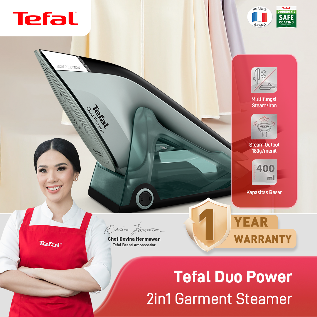 Setrika Uap Duo Power FREE Alas Setrika