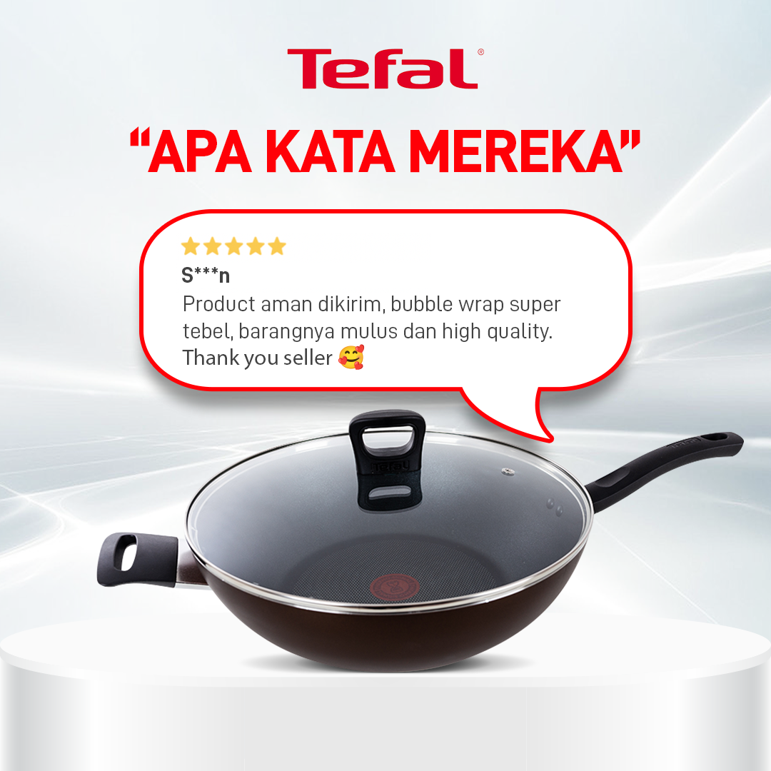 Day by Day Wokpan 32cm + Lid / Wajan Anti Lengket