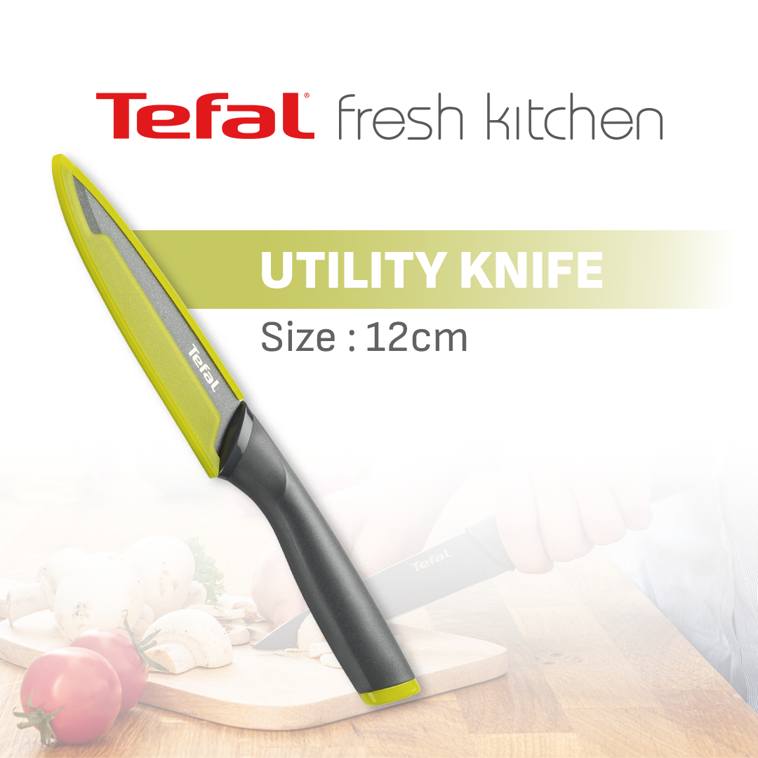 Tefal Fresh Knife / Pisau Dapur Professional Stainless Steel Serbaguna