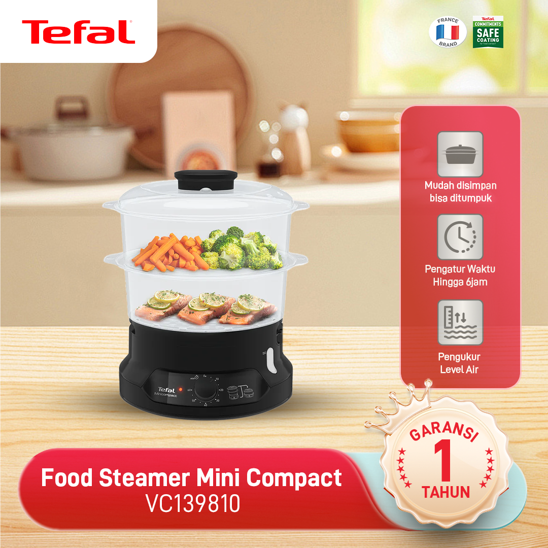 Food Steamer Mini Compact VC139810 / Pengukus Makanan