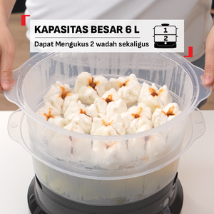 Food Steamer Mini Compact VC139810 / Pengukus Makanan