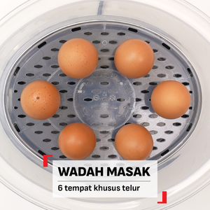 Food Steamer Mini Compact VC139810 / Pengukus Makanan