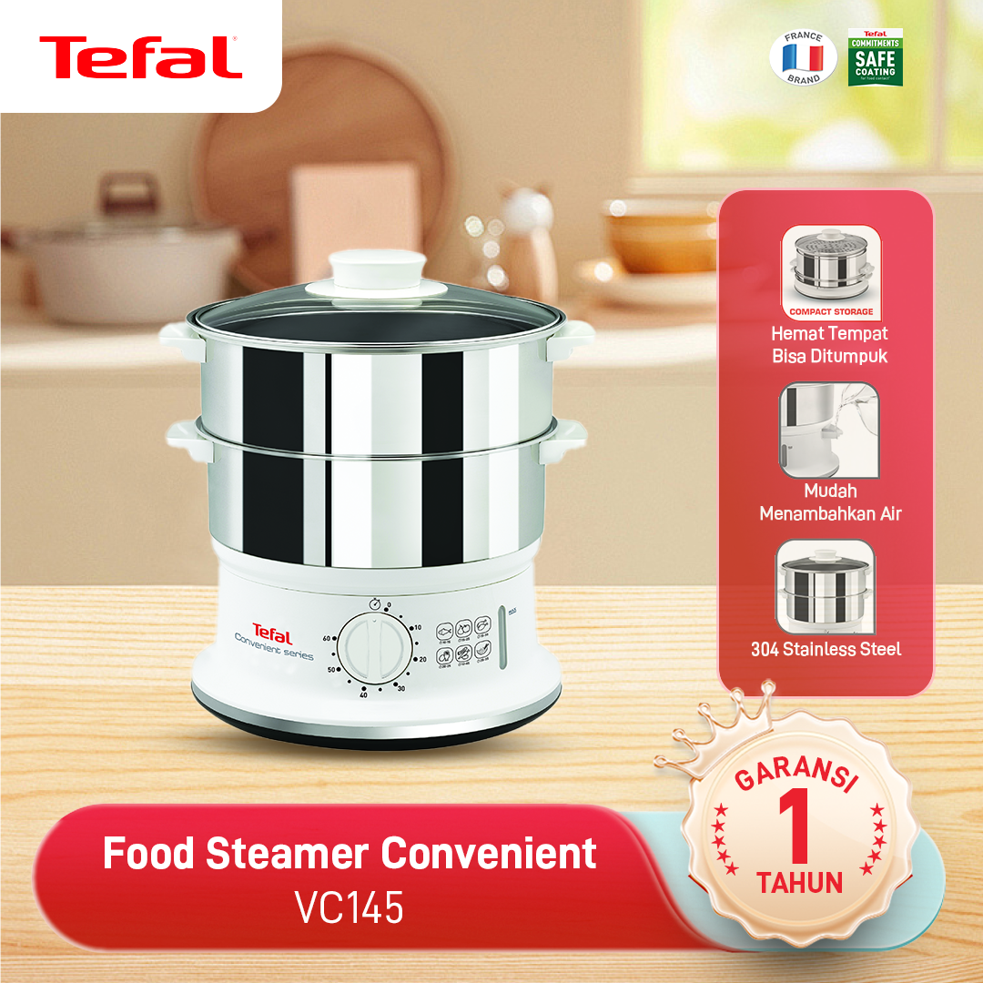Food Steamer VC145 6L Stainless / Pengukus Masakan Elektrik