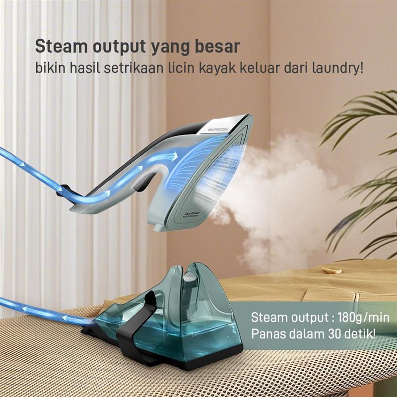 Setrika Uap Duo Power FREE Alas Setrika