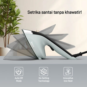 Setrika Uap Duo Power FREE Alas Setrika