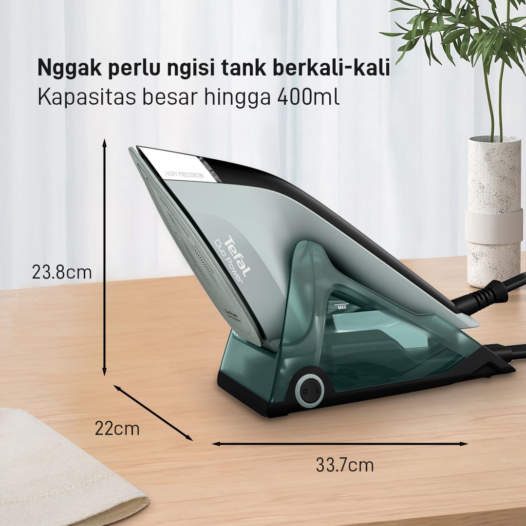 Setrika Uap Duo Power FREE Alas Setrika