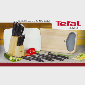 Tefal Comfort Plastic Cutting Board / Talenan Premium Multifungsi Anti Tumpah